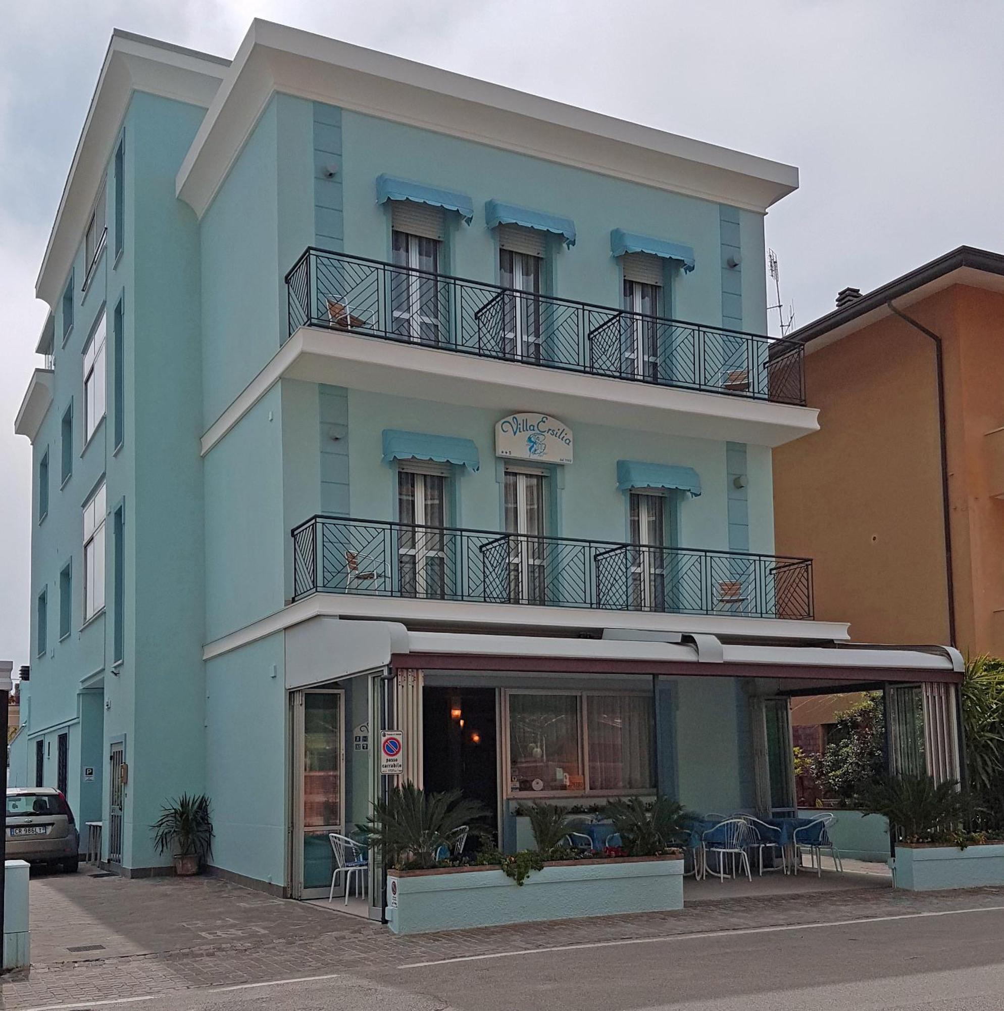 Hotel Villa Ersilia Rimini B&B Exteriér fotografie