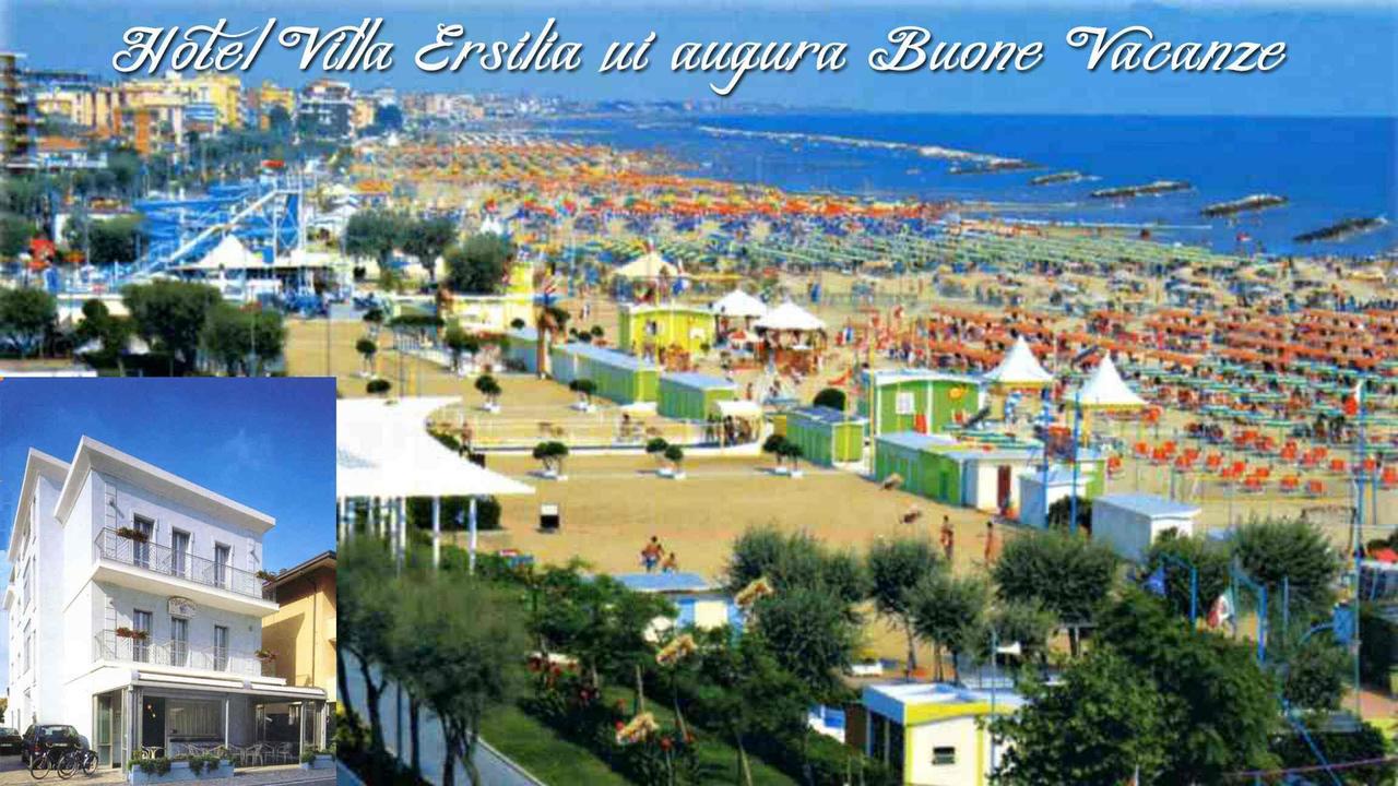 Hotel Villa Ersilia Rimini B&B Exteriér fotografie